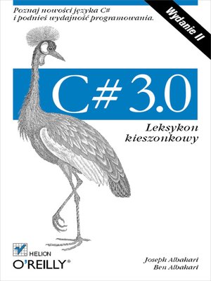 cover image of C# 3.0. Leksykon kieszonkowy. Wydanie II